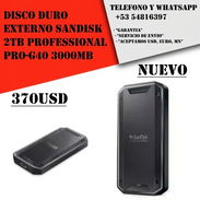 Disco Duro Externo SanDisk 2TB Professional PRO-G40 3000MB/seg "Nuevo Sellado" 370 USD - Img 58141571