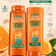 🧡 Set Garnier Fructis Borrador de Daño | Shampoo + Acondicionador 650 mL - Img 57165187