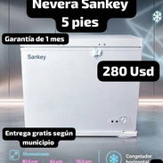 Nevera Sankey 5 pies, Garantía de 1 mes, Entrega gratis según municipio - Img 57775099