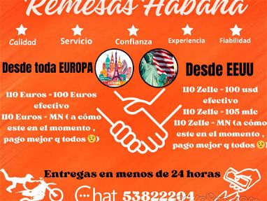 Remesas Habana desde EUROPA y EEUU - Img main-image-45797224