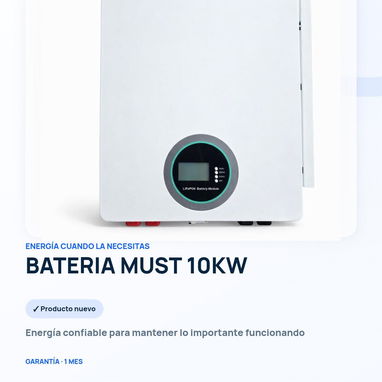 Bateria Must 10Kw - 2/2
