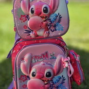 Mochila con ruedas para niños y niñas de tendencia Stitch no pierdas la oportunidad - Img 56302115
