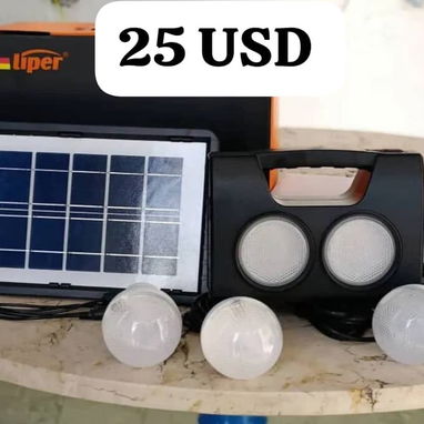 Lámparas recargables con panel solar - Img 120739525