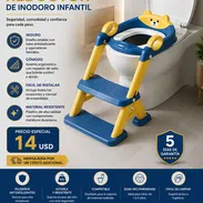ESCALERA CON ASIENTO REDUCTOS DE INODORO INFANTIL Nuevos en cajs - Img 56516443