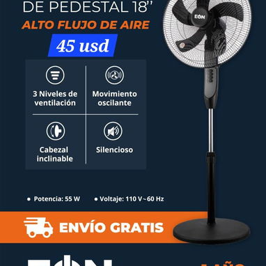 Ventilador de Pie - Img 125563433