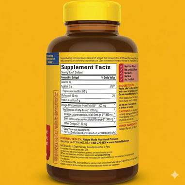 Nature Made // Concentrado Omega-3 de Aceite de Pescado // 100 Tabletas. - 2/2
