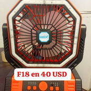 Ventilador recargable f18 - Img 57907602