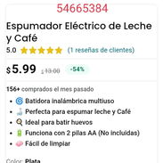 Espumador de leche y cafe. Volvieron! - Img 56802376