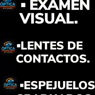 -"@¡ Examen Visual Profesional + Lentes de Contacto y Espejuelos a Buen Precio! - Img 123291371