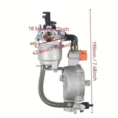 Vendo carburador para conversión de plantas electricas de gasolina o gas de balita a gas de la calle!! Nuevo a estrenar. - Img 125450807