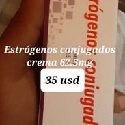 Estrógenos conjugados crema 62.5mg- 35 usd - Img 57656235