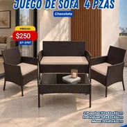 Set de muebles para terraza de 4 plazas - Img 58339349