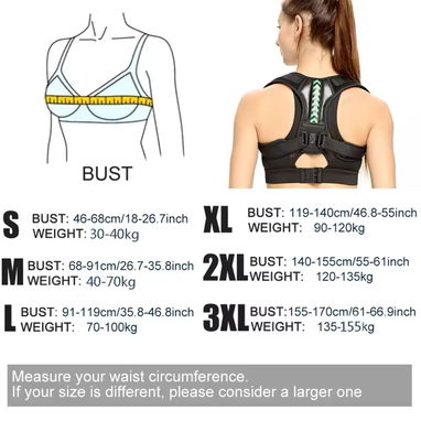 Tengo estas fajas correctoras de postura y alivio del dolor servical con mucha efectividad y resultados. Originales!!! - 6/10