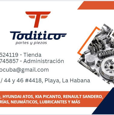TIENDA DE PARTES Y PIEZAS DE TICO, ATOS, PICANTO, SANDERO, ACEITES, BATERÍAS, NEUMATICOS, LUBRICANTES, OTROS... - Img 82329205