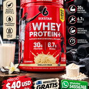 Six Star 100% Whey Protein+ – Sabor Vainilla**40 usd - Img 58355410