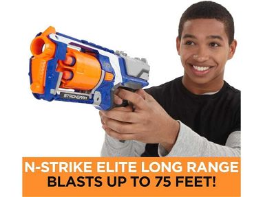⭐️JUGUETE Lanza Dardos⭐ Nerf N-Strike Elite Strongarm Pistola, Ráfaga, 27m, 6x Dardos. SELLADO!☎️53356088 - Img 65475874