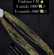 Venta de cadenas de Oro laminado - Img 49096886