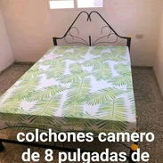 Colchones de espuma con cama de hierro - Img 57398600