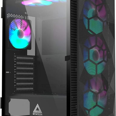 Montech X3 Mesh Torre ATX RGB Negra - 2/8
