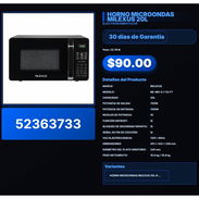 HORNO MICROONDAS MILEXUS 20L . - Img 57509230
