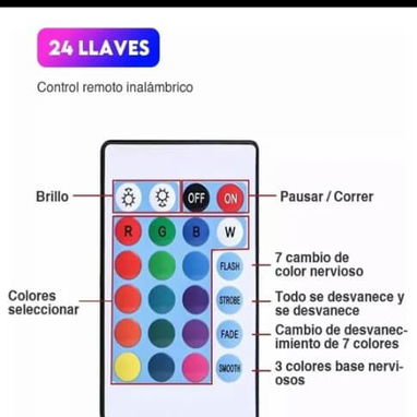 Luces LED 5 metros - Img 118799355