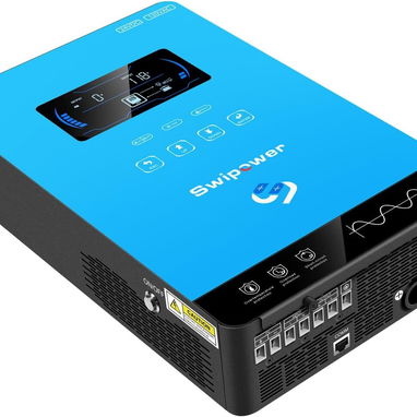 Inversor Solar Híbrido 4000W 24V a 110V Onda Pura MPPT 140A Pantalla LCD Táctil - Img 123727702