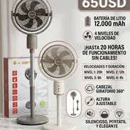 Ventilador recargable - Img 56573246