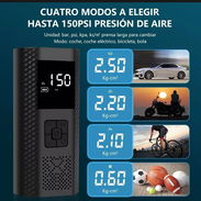 Bomba de aire inalámbricas para BICICLETAS, motos autos pelotas etc. 52759786. Nuevas en su caja sin estrenar - Img 51827591