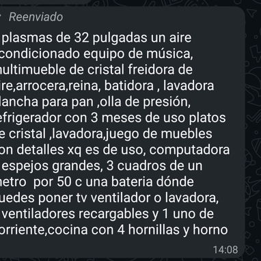 Vendo apartamento con todo adentro hasta moto y ecoflow - Img 124420408