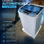 Producto:Lavadoras automáticas de 7.5 kg Milexus - Img 57005417