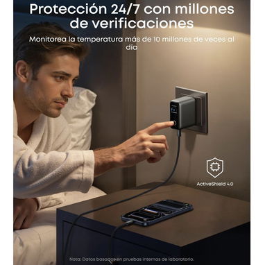 CARGADOR 100W ANKER ORIGINAL | NUEVO Y SELLADO | PANTALLA INTELIGENTE | Centro Habana 85 - 7/9