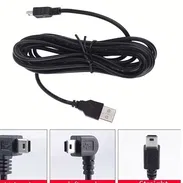 * Cable USB 2.0 A Macho a Mini USB (Mini-B) en Ángulo - Img 56736078