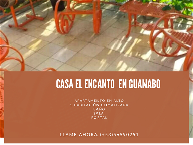 Renta de apartamento de 1 habitación,portal,sala en Guanabo,56590251 - Img 62352401