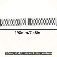 Manilla o pulsera metalica de samsung galaxy watch 7 o ultra - Img 56294541