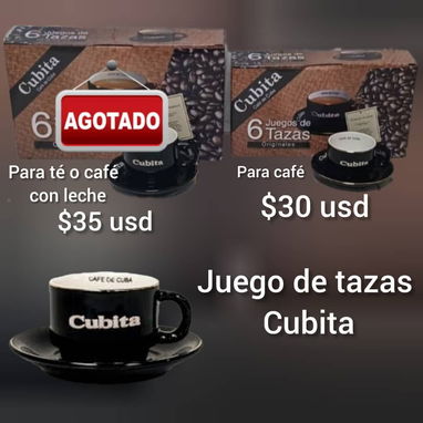 Juegos de tazas Cubita - Img 121508057