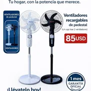 COMBO DE VENTILADORES RECARGABLES 2X1 - Img 55025413