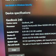 GEOBOOK, INTEL PENTIUM N5030, 8GB RAM, 128 SSD - Img main-image-54877336