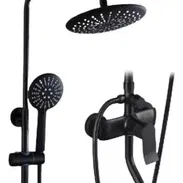 Ducha de 4tiros de color negro con todos sus accesorios nueva - Img 55274028