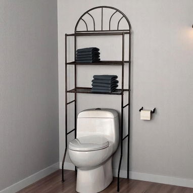 Estante para baño metálico completo (Incluye los tornillos) - 3/3