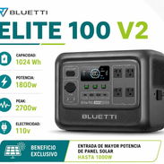 BLUETTI ELITE 100 V2 2700W pico / 1800W capacidad 1024Mh - Img 57527360
