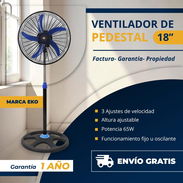 Ventilador de Pedestal Eko 18" 1 año de Garantía - Img 57705944