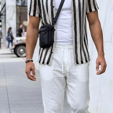 Camisas Crochet de listas.Ropa de Hombre 52465450 - Img 112943627