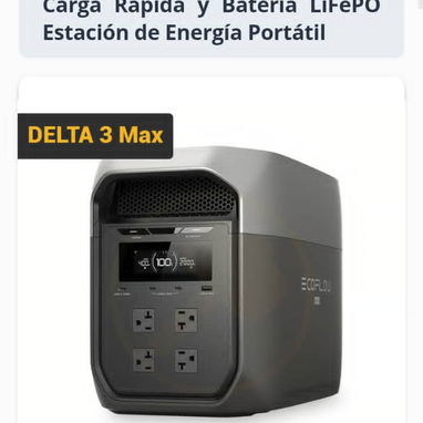 Estaciones eléctricas, Ecoflow , Oupes, Sistemas de inversores con paneles, Paneles solares.. - Img 114277531