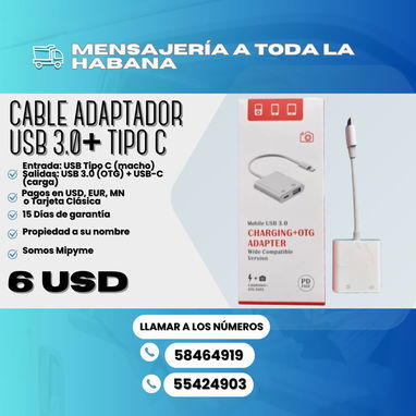 Adaptadores para móviles tipo c y para iPhone - Img 108358310
