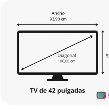 Soporte de pared fijo para tv, de poco uso en perfecto estado de 14" a 42 pulgadas con sus tornillos. - Img 126620585