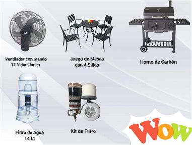 Horno grill para carbon/Mesa-sillas y más ofertas - Img 65516670