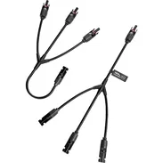 Conectores solares MC4 tipo Y 1 en 3 - Img 57305369