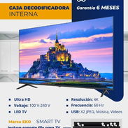 Televisor 55" Smart TV Híbrido Caja Descodificadra Interna (Marca EKO) - Img 57932959