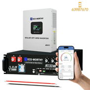 Kit Independencia Energética - Inversor 5kW + Batería LiFePo4 5.12kWh - Img 57997833