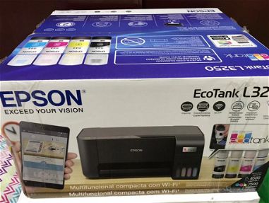 Impresora Epson Eco Tank Multifuncional L3250/nueva en su caja con su kit de tinta y todos sus accesorios/con garantía/ - Img main-image-45638678